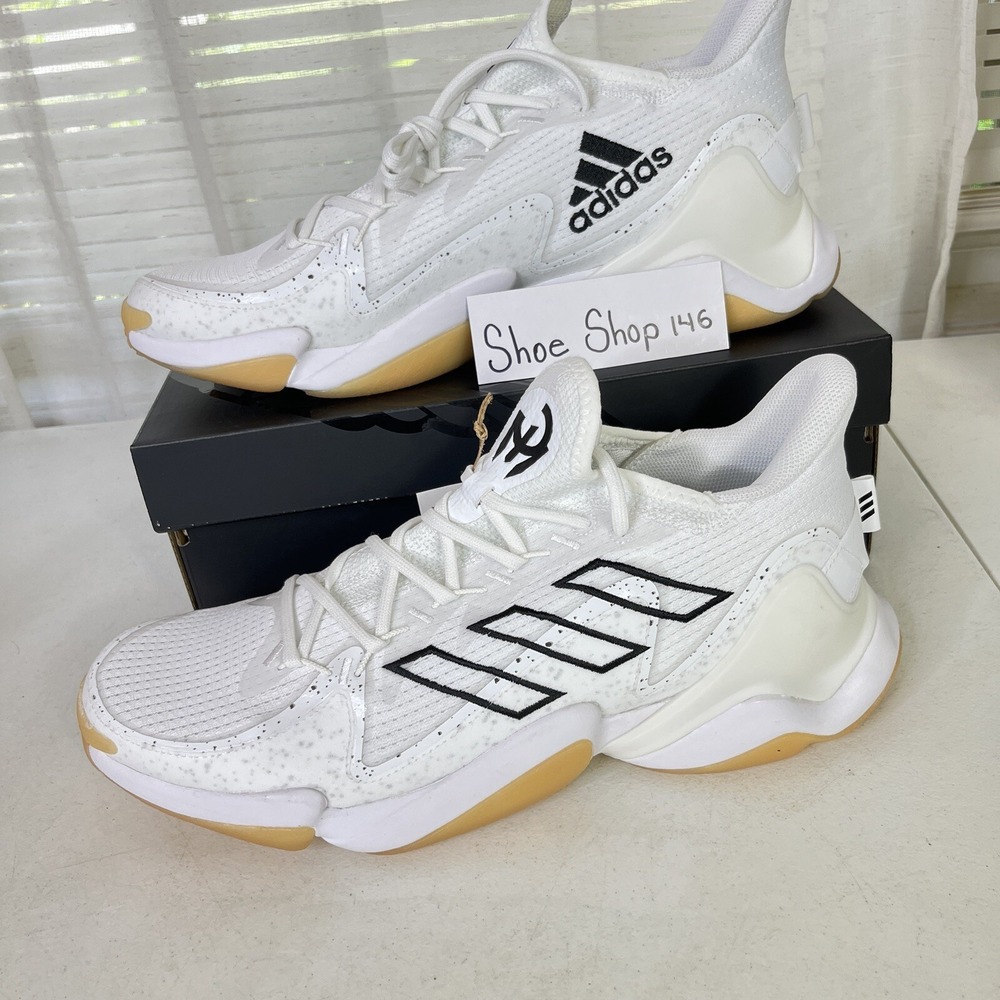 Adidas Impact FLX Mahomes 1 Low White Gum Training Shoes IF4799 Men Size 14